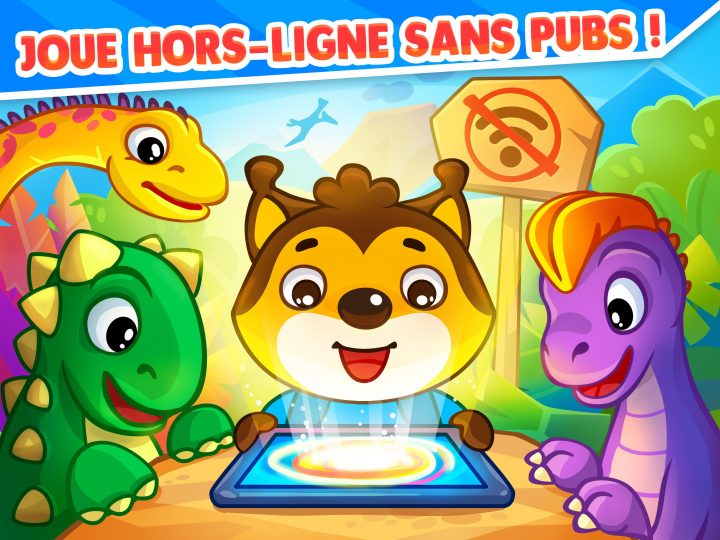 Jeu De Dinosaures Pour Tout-Petits Bébés Pour Android concernant Jeux En Ligne Tout Petit