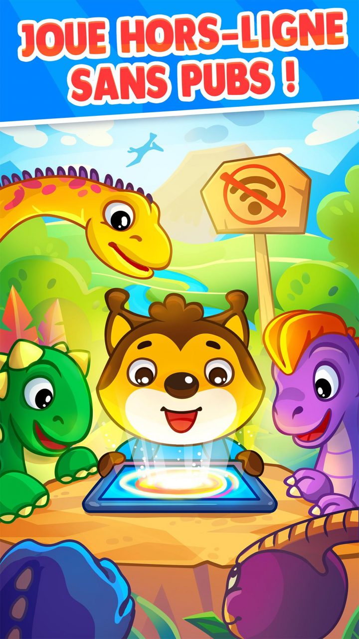 Jeu De Dinosaures Pour Tout-Petits Bébés Pour Android dedans Jeux En Ligne Tout Petit