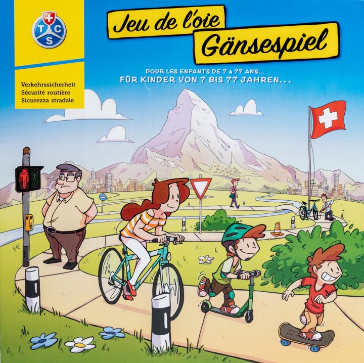 Jeu De L'oie (7-77 Ans) – Boîte – Tcs Suisse à Jeux Enfant 7 Ans