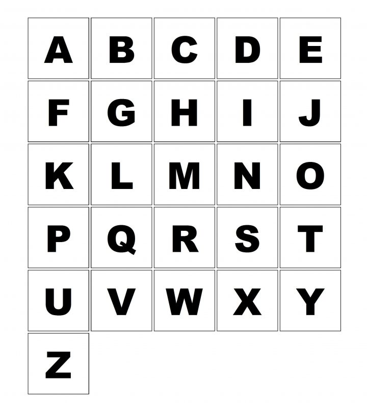 Jeu De Loto De L'alphabet – Les Cartes Lettres Majuscules intérieur L Alphabet En Majuscule