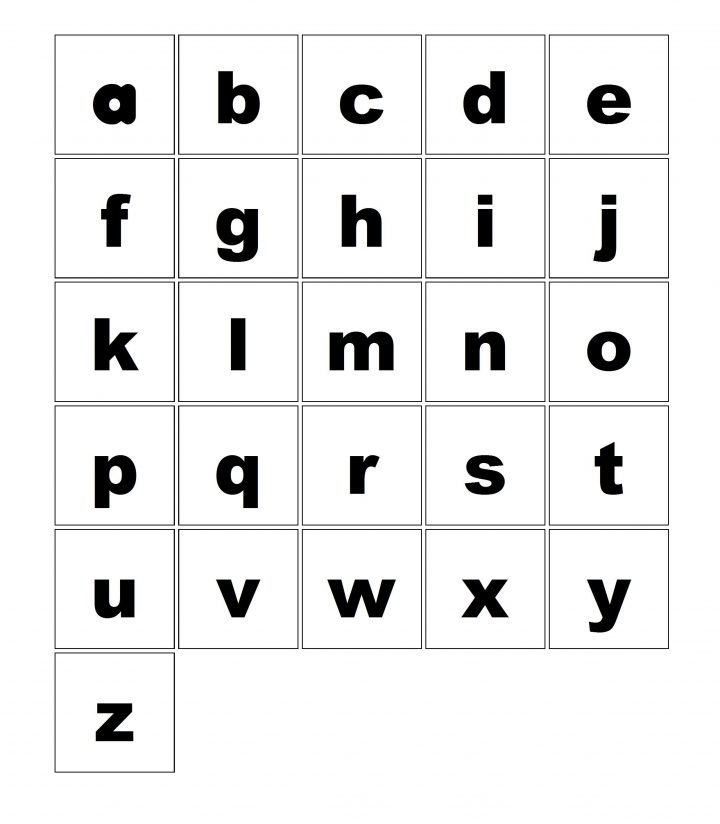 Jeu De Loto De L'alphabet – Les Cartes Lettres Minuscules à Alphabet Majuscule Et Minuscule