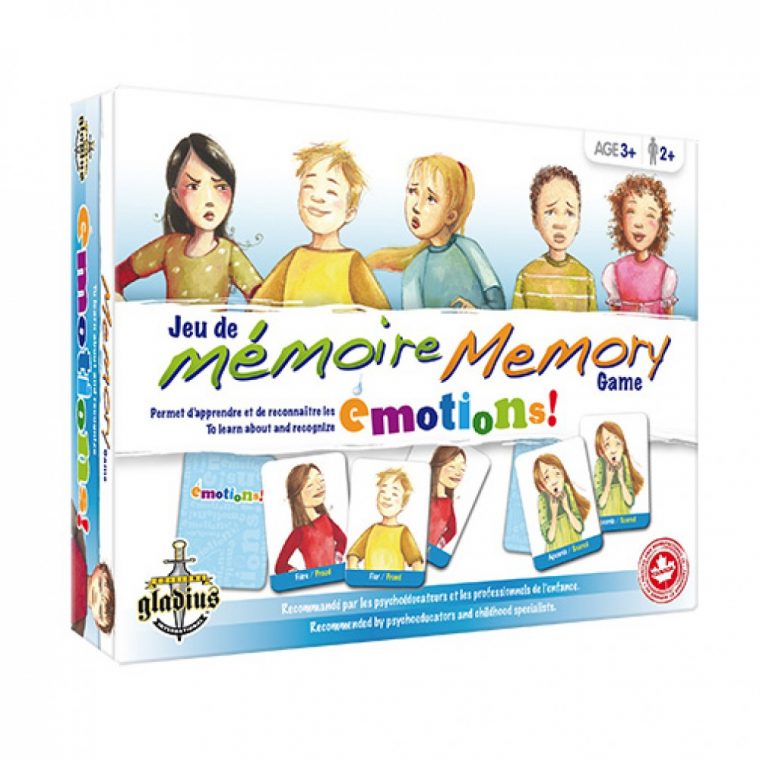 Jeu De Mémoire – Émotions De Éditions Gladius – Poupons dedans Jeux De Memory Pour Enfants