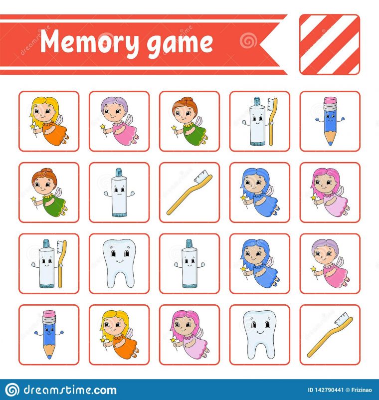 Jeu De Mémoire Pour Des Enfants Fiche De Travail Se encequiconcerne Jeux De Memory Pour Enfants