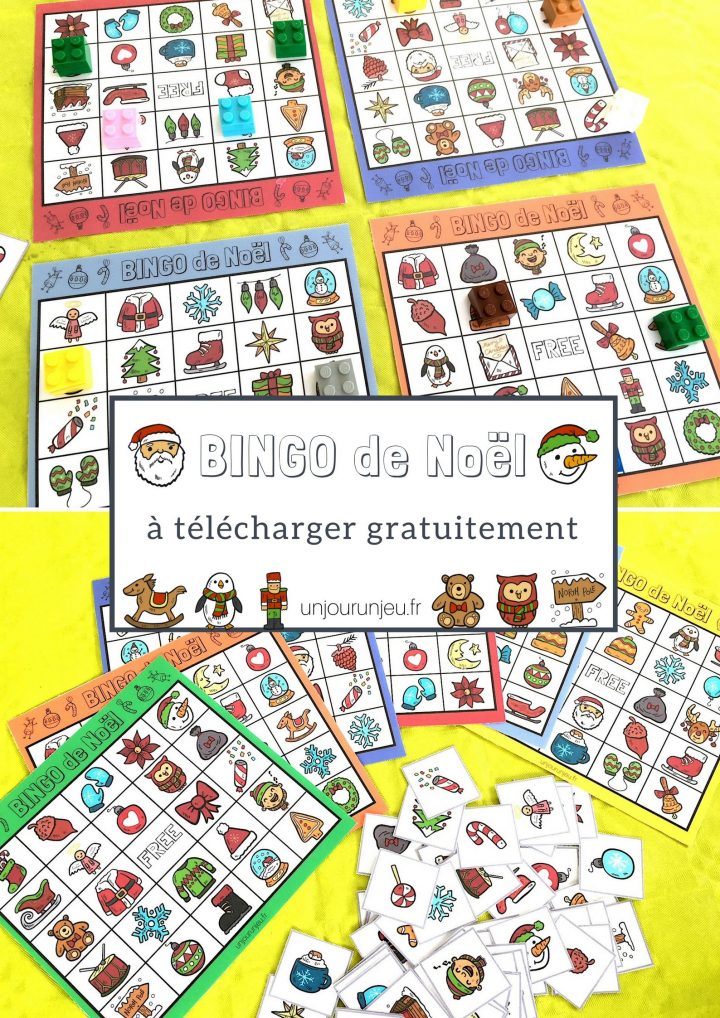 Jeu De Noël : Bingo À Télécharger Gratuitement Pour Vos encequiconcerne Telecharger Jeux Enfant