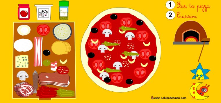 Jeu De Pizza En Ligne – Lalunedeninou à Jeux Enfant Gratuit En Ligne