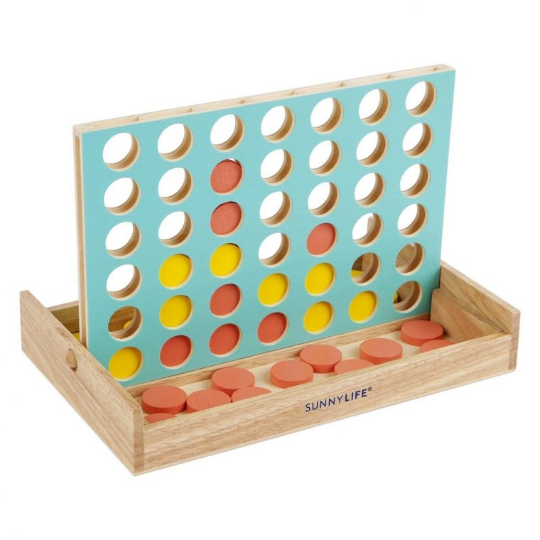 Jeu De Puissance 4 En Bois intérieur Jeux Gratuit Puissance 4