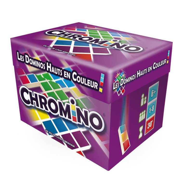 Jeu De Société Chromino Asmodée Pour Enfant De 6 Ans À 10 serapportantà Jeux Pour Enfant De 6 Ans