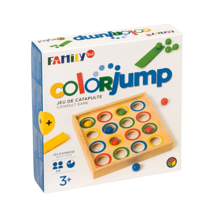 Jeu De Société Colorjump Familybul Création Oxybul | Jeux De concernant Jeux Pour Enfant De 6 Ans