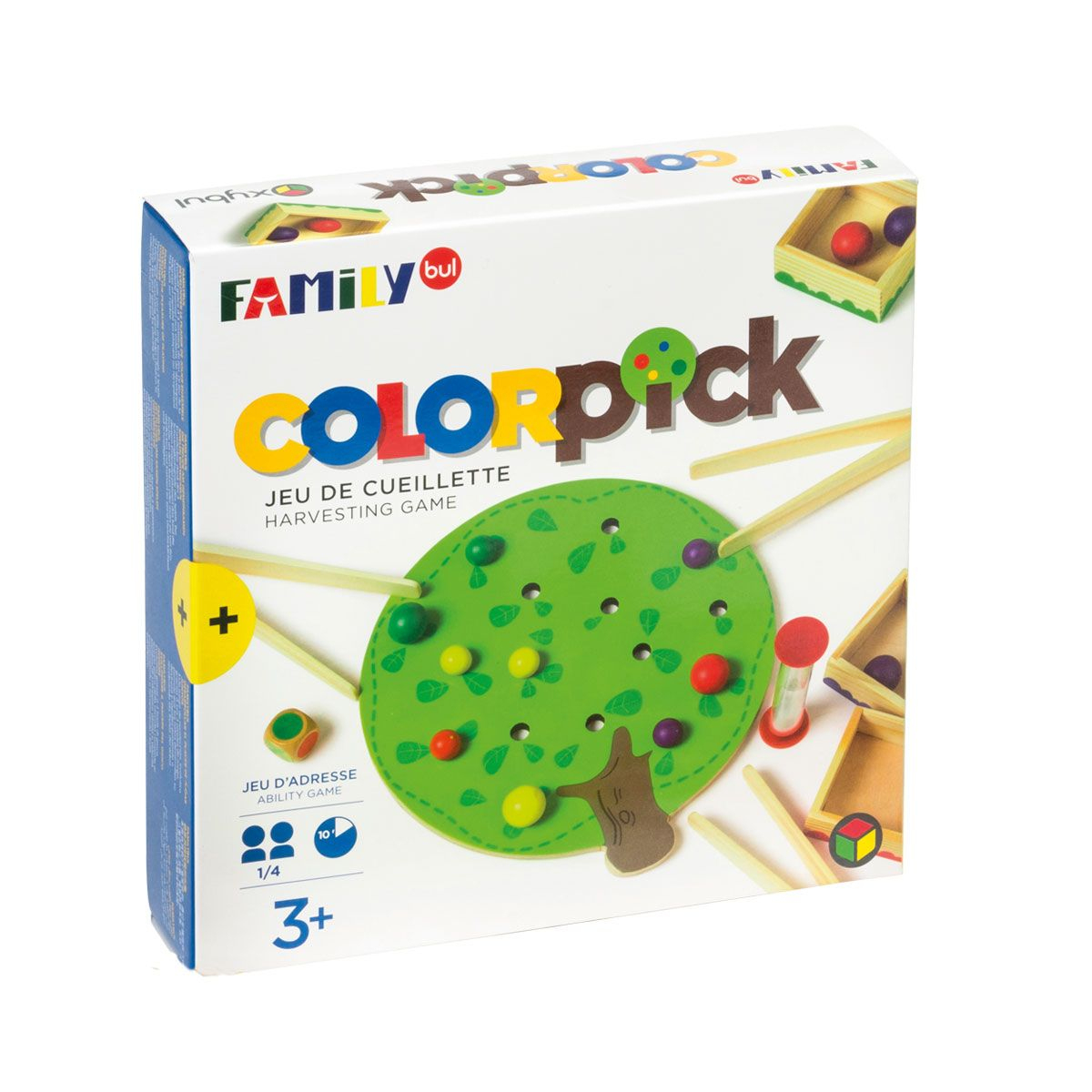 Jeu De Société Colorpick Familybul Création Oxybul | Jeux De avec Jeux Pour Un Enfant De 3 Ans