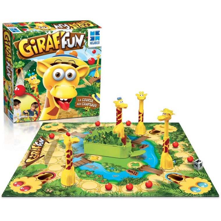 Jeu De Société Giraf'fun – Jeux De Société Et Puzzles – La dedans Jeux De Girafe Gratuit