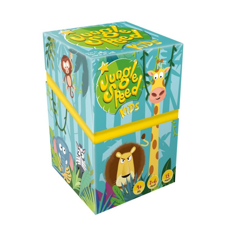 Jeu De Société Jungle Speed Kids Asmodée | Jeux De Société intérieur Jeux En Ligne Enfant 4 Ans