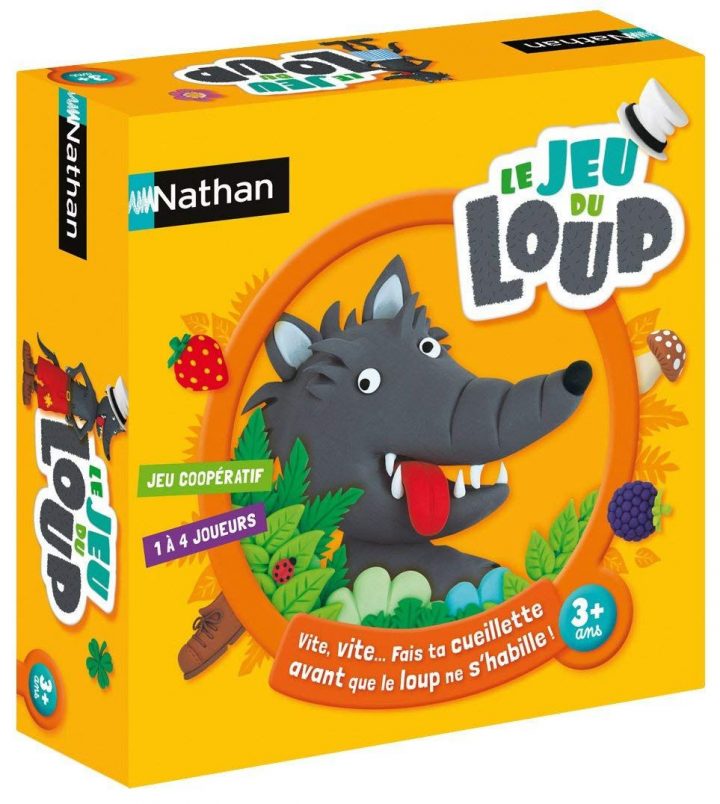 Jeu De Société Le Jeu Du Loup Nathan : Avis Et Comparateur à Jeux Gratuit 4 Ans