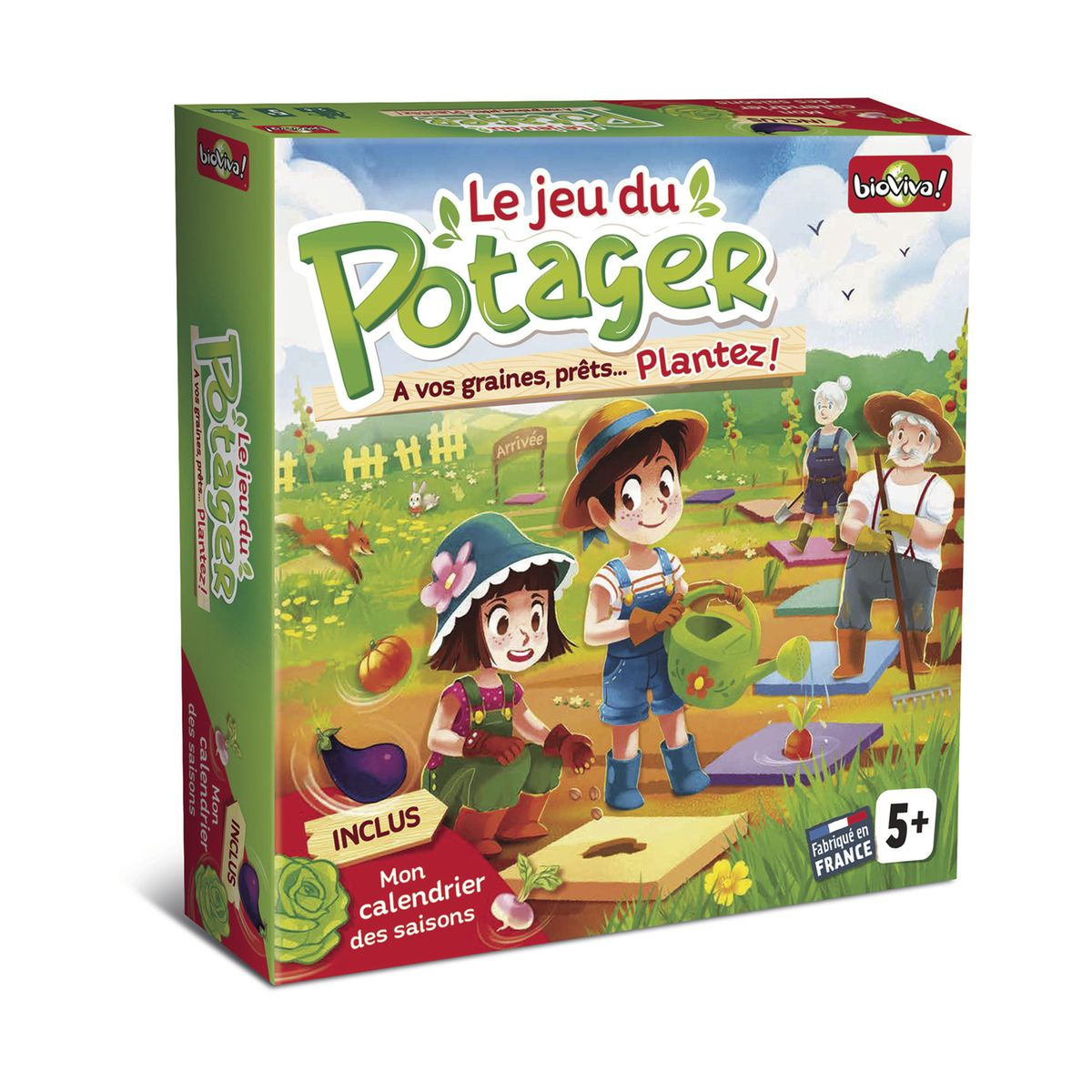 Jeu De Société Le Potager Dès 5 Ans serapportantà Jeux Video 5 Ans 