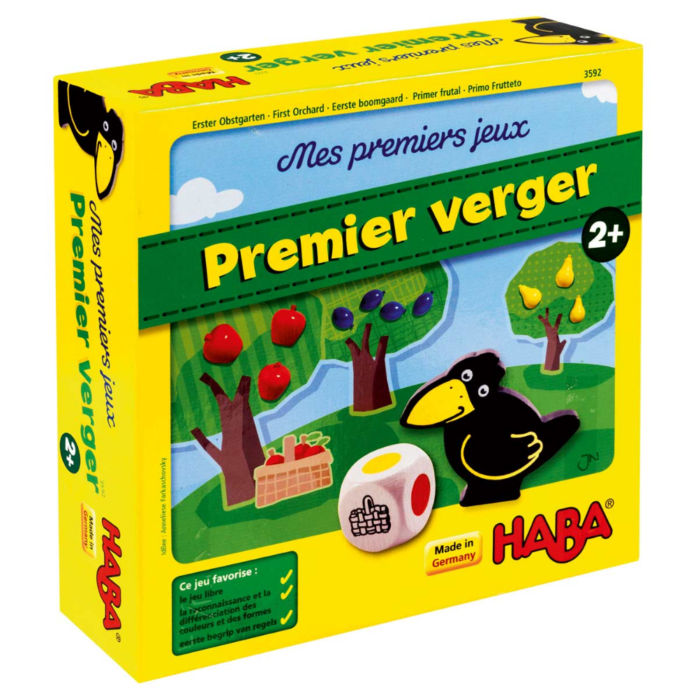 Jeu De Société Mon Premier Verger Haba | Jeux De Société serapportantà Jeux 2 Ans Gratuit 