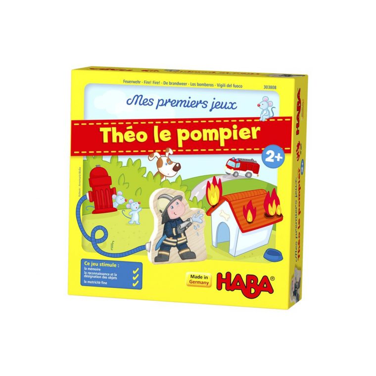 Jeu De Société Théo, Le Pompier Haba | Jeux De Société à Jeux Enfant De 5 Ans