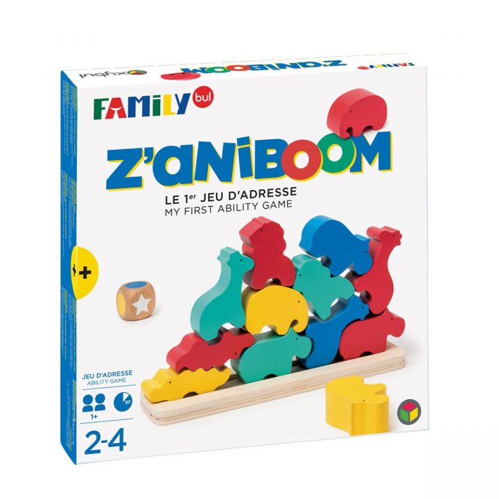 Jeu De Société Z'aniboom Familybul Création Oxybul | Jeux De intérieur Jeux Educatif Enfant 2 Ans