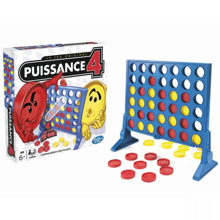 Jeu De Stratégie Puissance 4 – Jeux De Société Et Puzzles intérieur Jeux Du Puissance 4