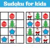 Jeu De Sudoku Pour Les Enfants Avec Des Images. Jeu De Logique Pour Les  Enfants D'âge Préscolaire. Rébus Pour Les Enfants. Illustration Vectorielle  De tout Sudoku Pour Enfant