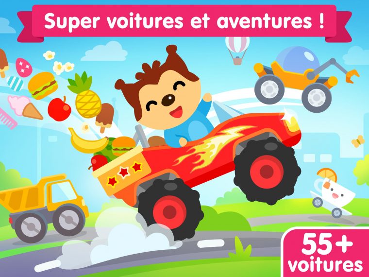 Jeu De Voiture Pour Les Bébés Et Enfants 3 Ans Pour Android concernant Jeux Gratuit 3 Ans