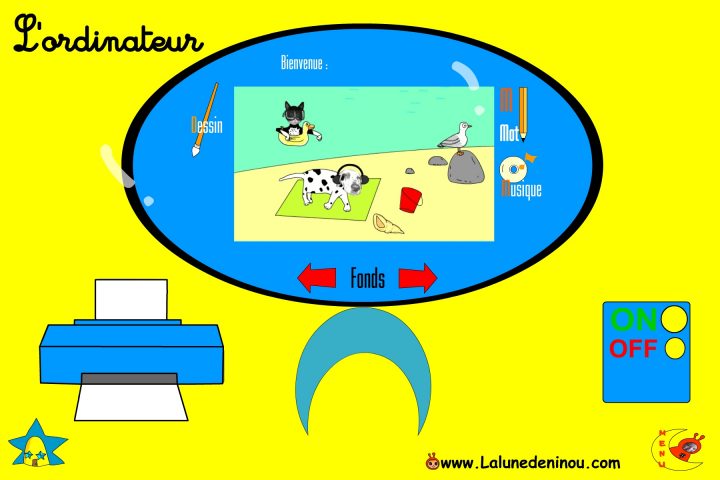 Jeu D'ordinateur Pour Maternelle – Lalunedeninou destiné Jeux Ordinateur Enfant