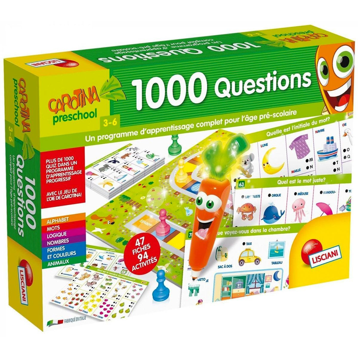 Jeu Éducatif 1000 Questions - Jeux D'apprentissage - La destiné Jeux Educatif 5 6 Ans