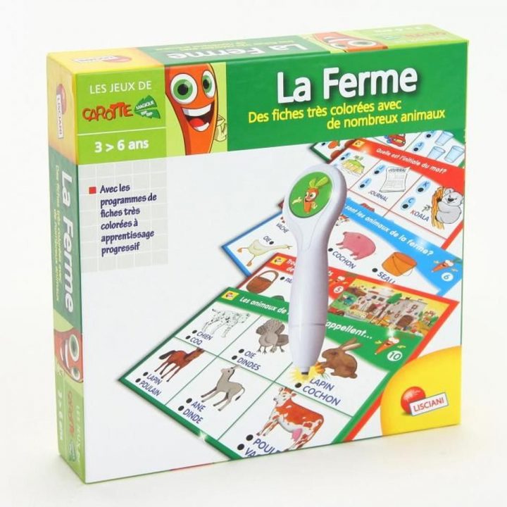 Jeu Éducatif Avec Stylo Intéractif – La Ferme – Achat encequiconcerne Jeu Interactif 3 Ans