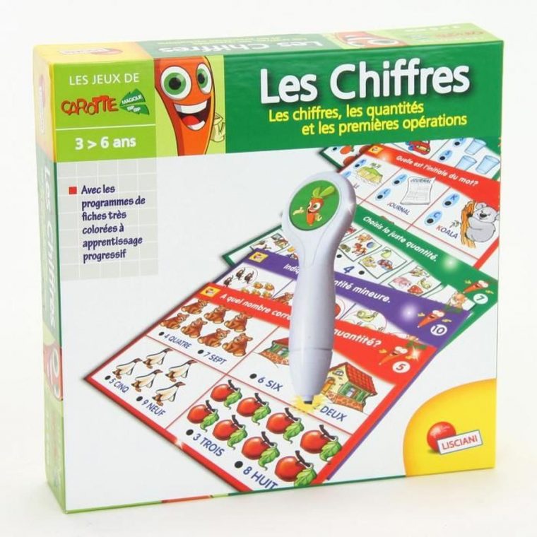 Jeu Éducatif Avec Stylo Intéractif – Les Chiffres – Achat à Jeux Educatif 7 Ans