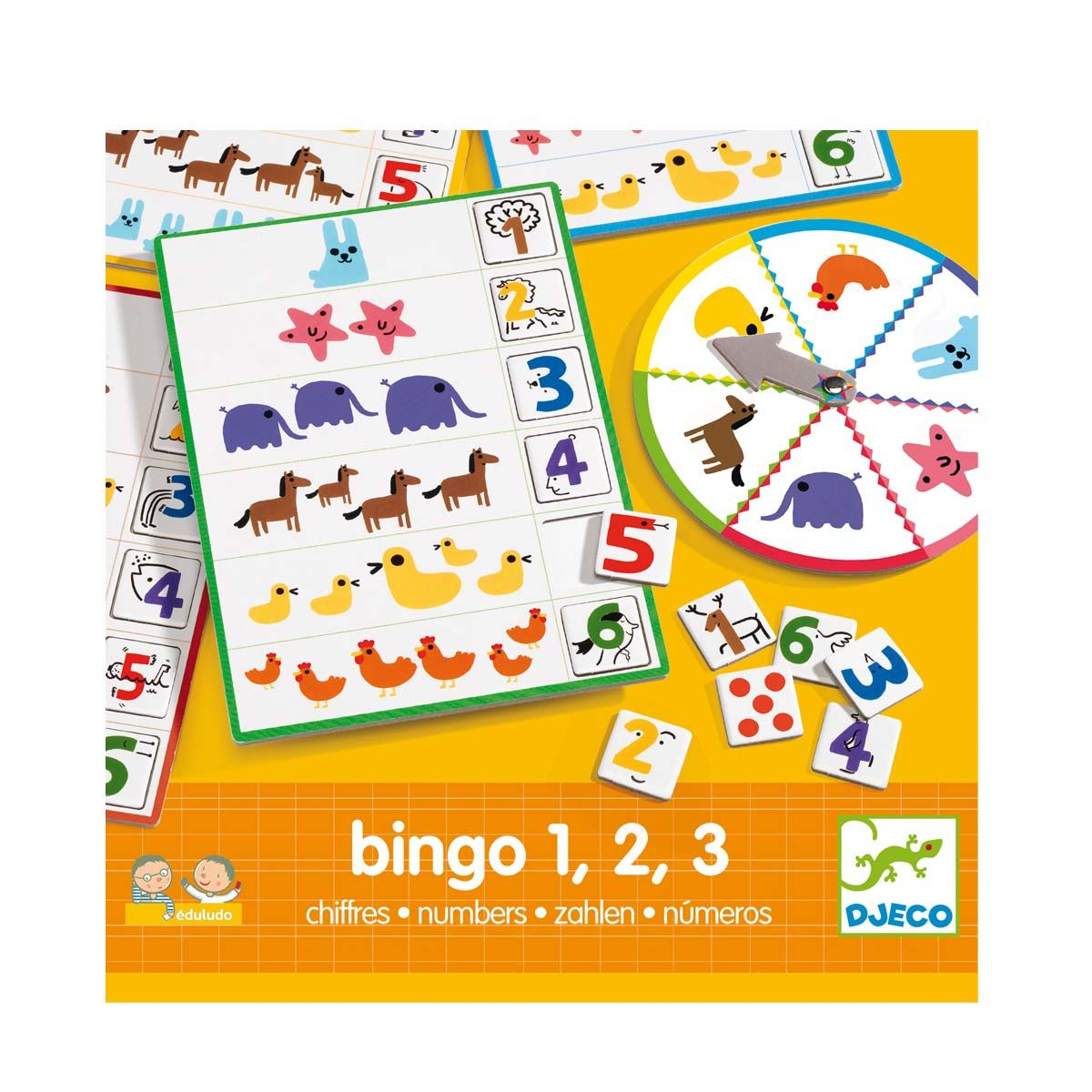 Jeu Éducatif Bingo Chiffres Djeco Pour Enfant De 4 Ans À 6 concernant Jeux Educatif Gratuit 4 Ans 