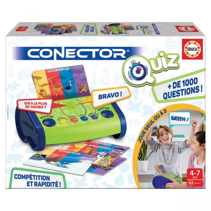 Jeu Éducatif Conector Quiz Junior – Jeux Éducatifs avec Les Jeux Educatif