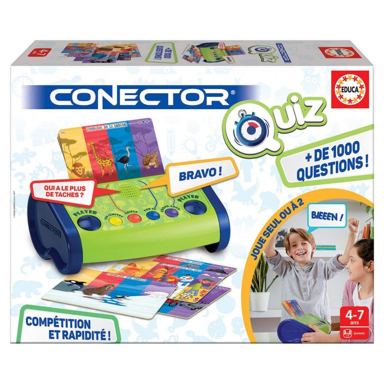 Jeu Éducatif Conector Quiz Junior – Jeux Éducatifs encequiconcerne Jeux Educatif 4 Ans