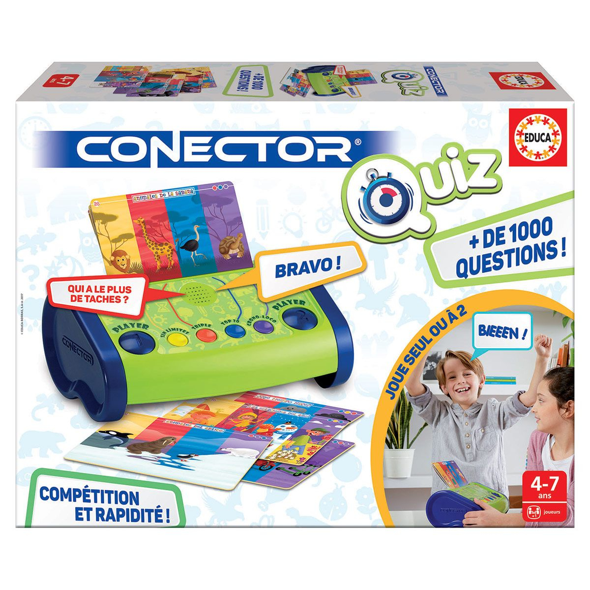 Jeu Éducatif Conector Quiz Junior - Jeux Éducatifs pour Jeux Educatif 7 Ans