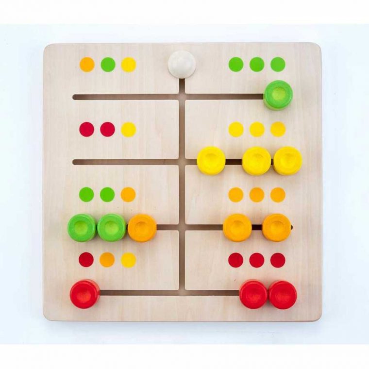 Jeu Éducatif En Bois De Motricité Coordination Reproduction pour Jeux Educatif 2 Ans