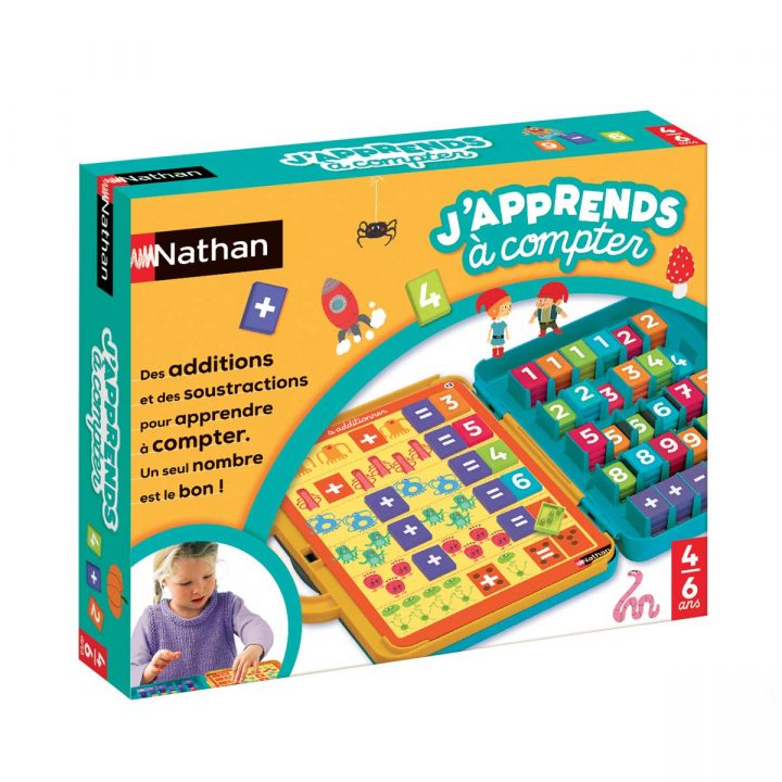 Jeu Éducatif J'apprends À Compter à Jeu Educatif 4 Ans