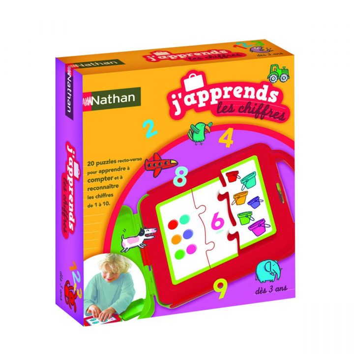 Jeu Éducatif J'apprends Les Chiffres – Jeux De Société Et avec Jeu Educatif 3 Ans