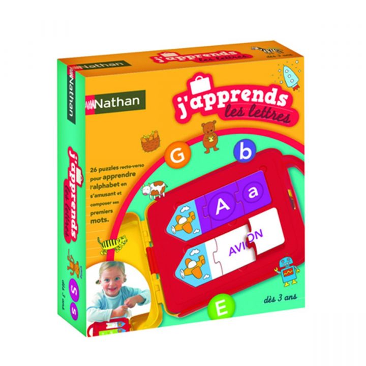 Jeu Éducatif J'apprends Les Lettres – Apprentissage Des destiné Jeu Educatif 3 Ans