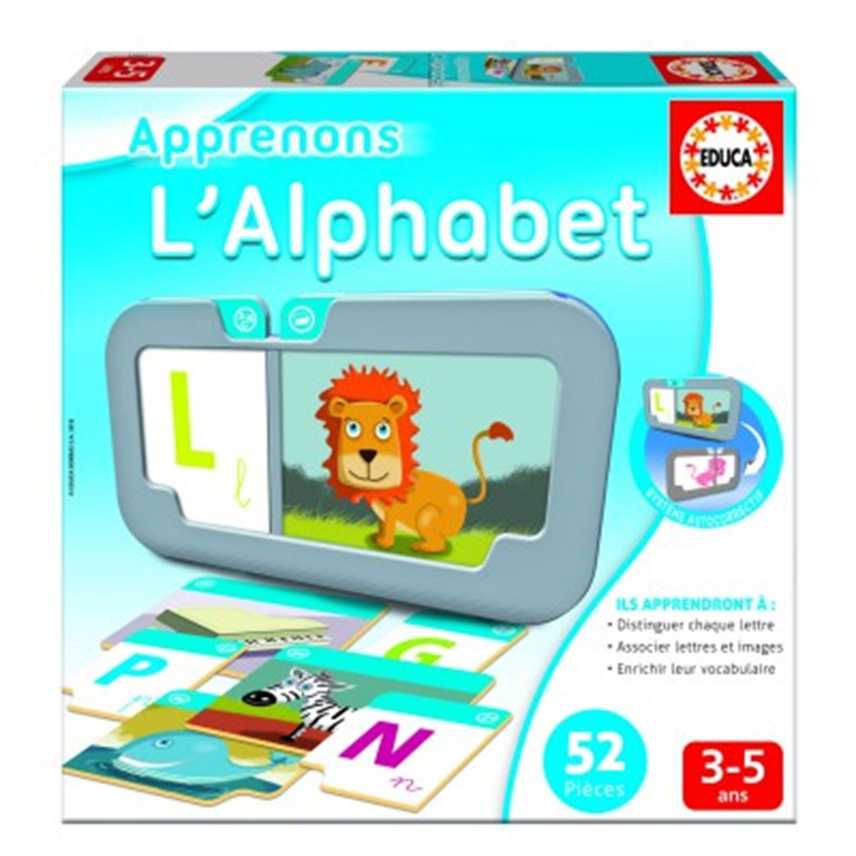Jeu Éducatif : L&amp;#039;alphabet - Apprentissage Des Lettres Et destiné Jeux Educatif 5 Ans 