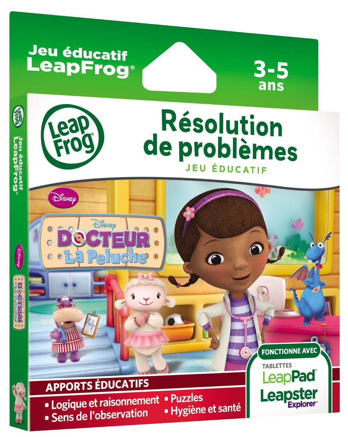 Jeu Éducatif Leappad / Leapster : Docteur La Peluche avec Jeux Educatif 3 Ans