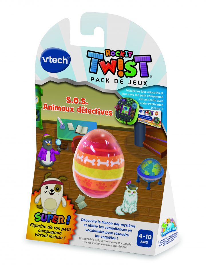 Jeu Éducatif Rockit Twist Sos Animaux Detectives Vtech dedans Les Jeux Educatif