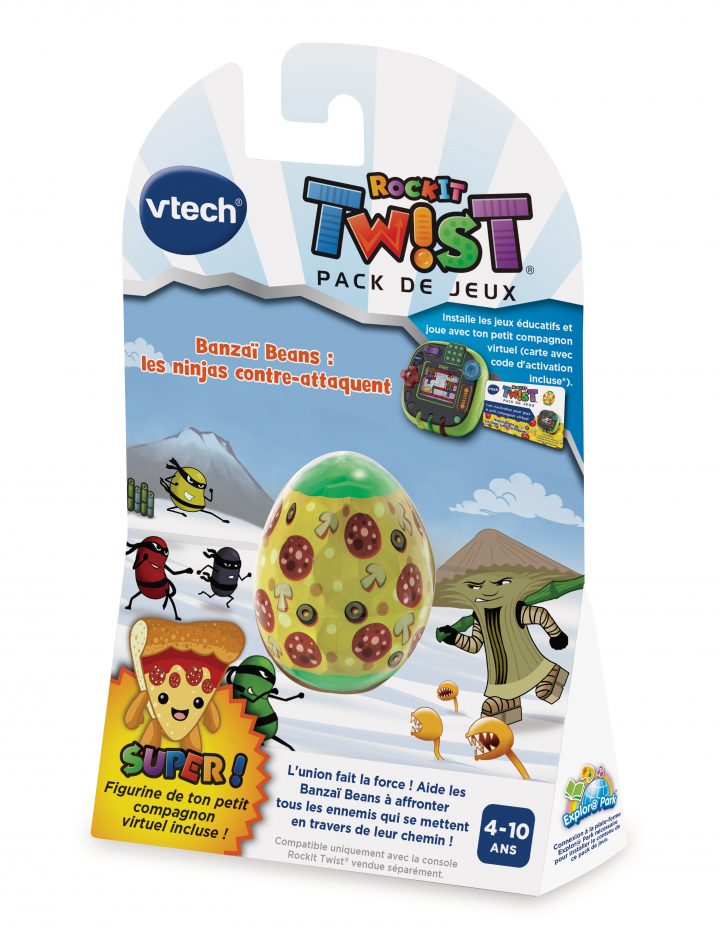 Jeu Éducatif Vtech Rockit Twist Banzai Bean Les Ninjas intérieur Les Jeux Educatif