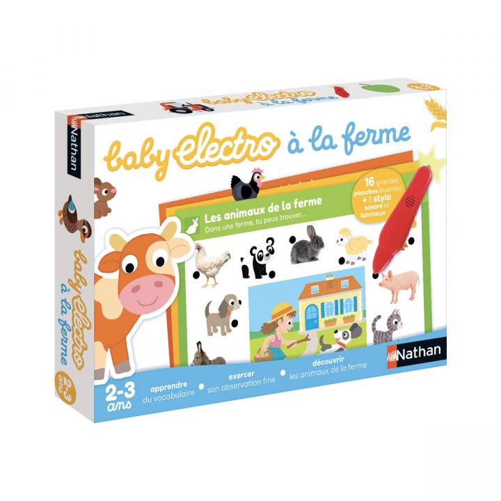 Jeu Interactif Electro Baby La Ferme encequiconcerne Jeu Interactif 3 Ans