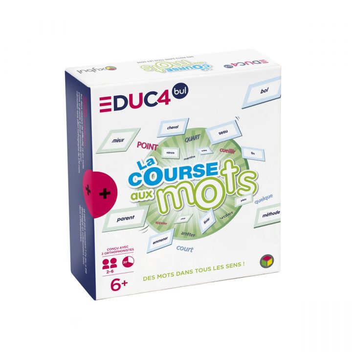 Jeu La Course Aux Mots Educabul Création Oxybul | Jeux De pour Jeux De Course Enfant