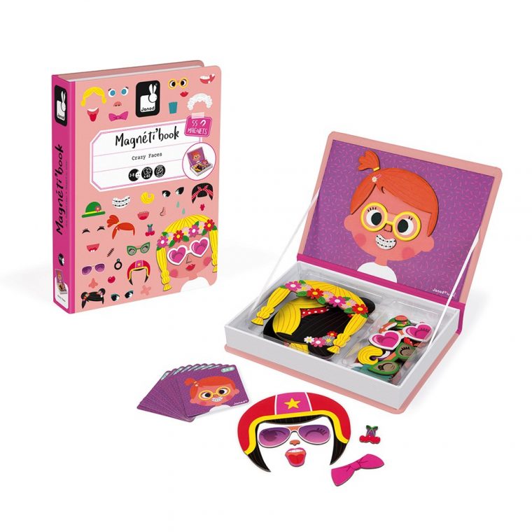 Jeu Magnétique Magneti'book Crazy Faces Fille destiné Jeux Gratuit Fille 5 Ans