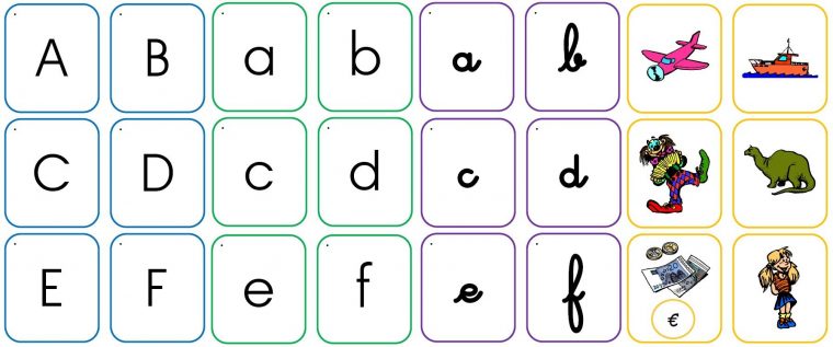 Jeu Memory Des Lettres | Lettre A, Des Lettres, Jeux Alphabet destiné Jeux Pour Apprendre L Alphabet