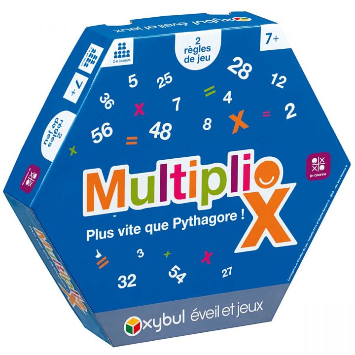 Jeu Multiplio intérieur Jeux Educatif 10 Ans