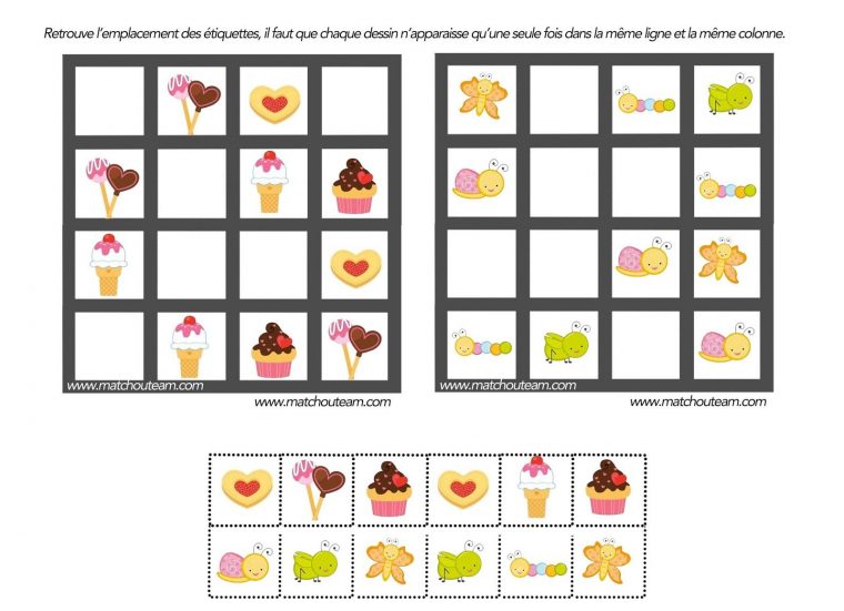 Jeu Pour Esprit Logique | Jeux De Logique, Jeux De Reflexion destiné Jeux Éducatifs À Imprimer Collège