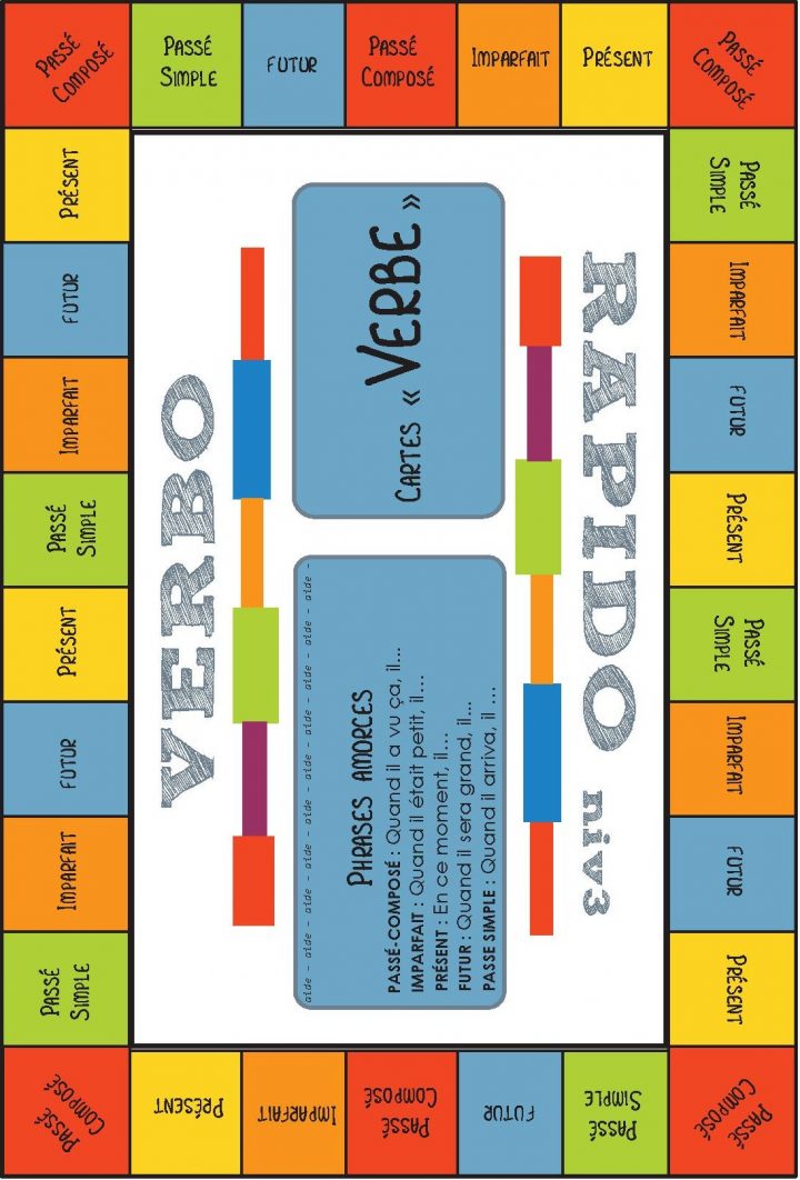 Jeu Pour La Classe] Conjugaison – Verbo-Rapido – Cycle 3 serapportantà Jeux Ce2 À Imprimer