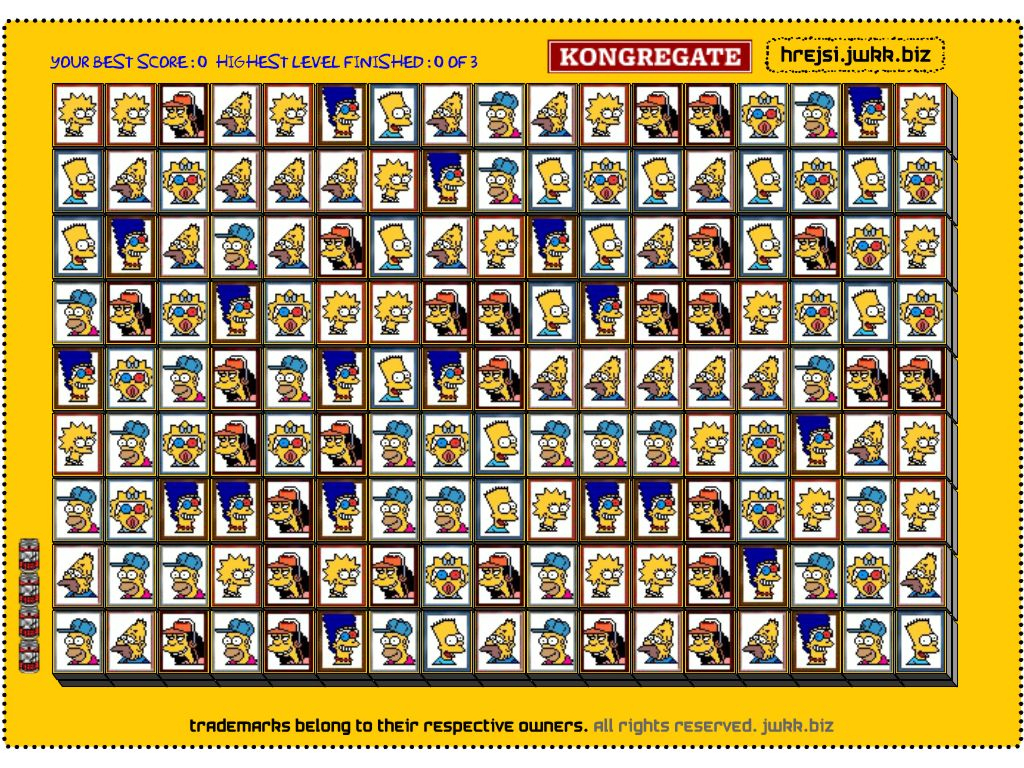 Jeu Simpsons Mahjong / Jeuxgratuits pour Jeu De Brique Gratuit 
