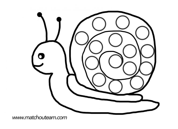 Jeu Sur Le Dénombrement | Coloriage Escargot, Escargot Et à Jeux Gratuit Escargot