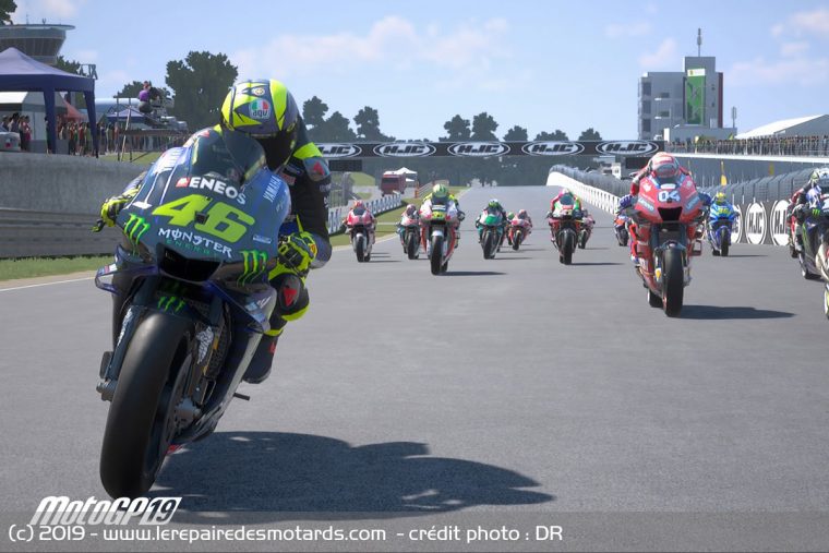 Jeu Vidéo : Test De Motogp 19 intérieur Jeux Moto En Ligne Gratuit