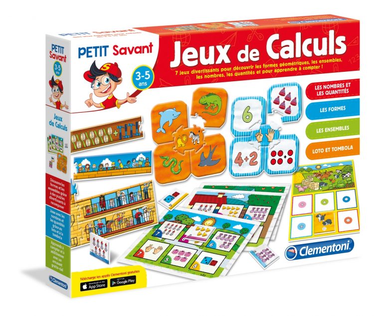 Jeux De Calculs – Clementoni destiné Jeux Pour 3 5 Ans